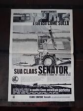 Mietitrebbia claas senator usato  Brescia