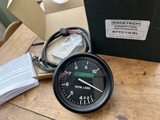 Racetech 80mm tachometer for sale  LEATHERHEAD