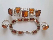 Bernstein silber schmuck gebraucht kaufen  Giengen an der Brenz