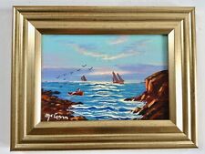 Miniature oil painting for sale  Wells
