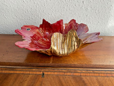 Italian glass basket for sale  LIVERPOOL