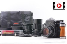 Lente 3【N ESTADO PERFEITO com Estojo】Pentax 67 6x7 TTL Mup espelhado MLU Grip 55mm 105mm 200mm, usado comprar usado  Enviando para Brazil