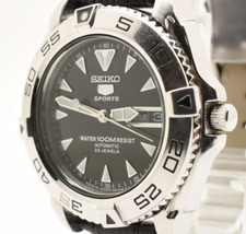 ▶️ [N ESTADO PERFEITO] Seiko 5 Sports 7S36-00Y0 relógio masculino automático mergulhadores do Japão #113 comprar usado  Enviando para Brazil