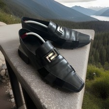 Versace greca leather d'occasion  Expédié en Belgium
