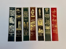 Vintage leather bookmarks for sale  FARNHAM