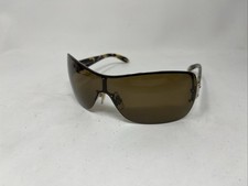 RALPH LAUREN SHIELD RA4085 102/83 120mm OURO TARTARUGA COM MARROM POLARIZADO JJ76 comprar usado  Enviando para Brazil