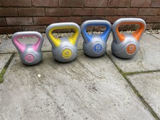 Fitness vinyl kettlebell for sale  STONE