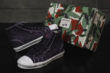 VANS Vault Nigel Cabourn OG Style 24 LX High Top Denim Preto Marinho Masculino 9 Skate  comprar usado  Enviando para Brazil