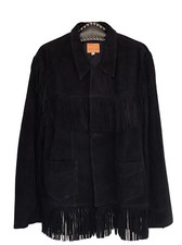 Veste franges leather d'occasion  Amiens-