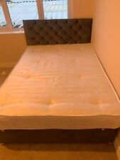 4ft6 grey double for sale  HARPENDEN