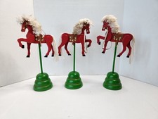 Vintage wooden christmas for sale  Hilltown