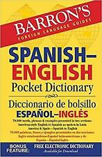 Spanish english pocket for sale  LONDON