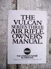 Webley vulcan series for sale  MINEHEAD
