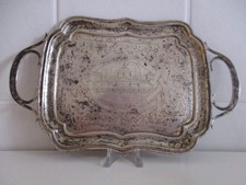 Tablett silber 875 gebraucht kaufen  Wolfsburg