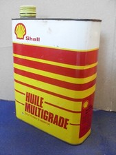 bidon huile shell huile multigrade d'occasion bidon huile shell huile multigrade d'occasion  France