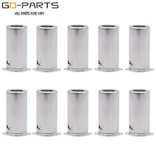 Protetor de tubo de alumínio 55 mm para 9 pinos 12AX7 12AU7 12AT7 ECC82 ECC83 6922 prata comprar usado  Enviando para Brazil