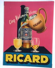 Plaque plastifiée ricard d'occasion  Orleans-