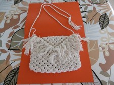 Sac pochette crochet d'occasion  Villeneuve-les-Beziers