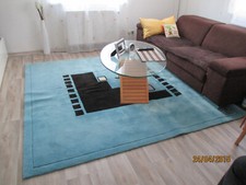 Designer wollteppich 230x230 gebraucht kaufen  München