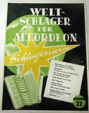 Noten akkordeon schlager gebraucht kaufen  Berlin