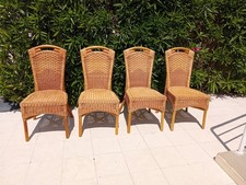 Lot chaises osier d'occasion  Combrée