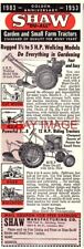 1953 advert shaw for sale  SIDCUP