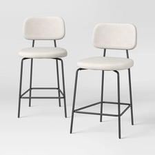 2pc upholstered metal for sale  USA