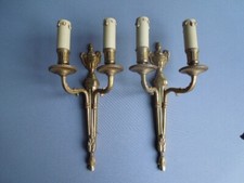 Paire appliques bronze d'occasion  France