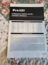Pro lift hydraulic for sale  Turner