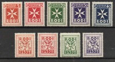 1934 colonie egeo usato  Solza