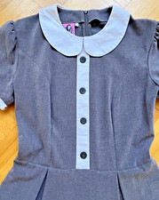Ponymädchen kleid grau gebraucht kaufen  Berlin