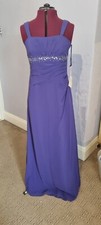 Purple prom bridesmaid for sale  HUDDERSFIELD
