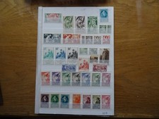 Lot timbres bienfaisance d'occasion  Nancy-