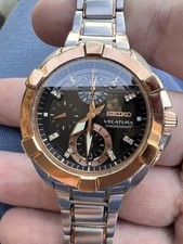 Seiko velatura chronograph for sale  LONDON