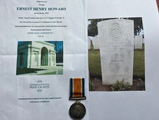 Ww1 medal howard for sale  PONTEFRACT