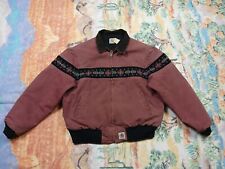 Jaqueta de trabalho vintage Carhartt masculina (2XL) asteca sudoeste JQ0536 anos 90 EUA desbotada comprar usado  Enviando para Brazil