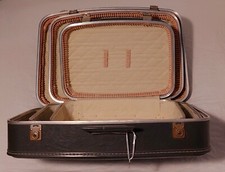 1960s nesting suitcases for sale  WINDLESHAM