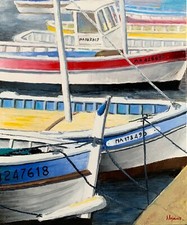 Tableau peinture marine d'occasion  Versailles