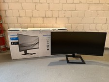 Neuer Philips 34" UltraWide Monitor (3440x1440) 346E2CUAE Curved WQHD 100 Hz VA comprar usado  Enviando para Brazil
