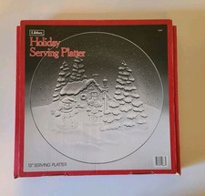 Libbey embossed clear for sale  Portland