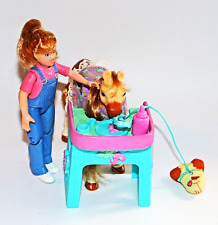 Fisher Price Love Family casa de bonecas bebê cavalo rosa com boneca, acessórios comprar usado  Enviando para Brazil