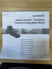 Garmin clearvü transducer for sale  West Palm Beach