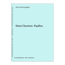 Henri charriere papillon gebraucht kaufen  Krefeld