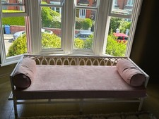 Vintage wicker pink for sale  LIVERPOOL