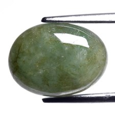 💎 Cabochão oval 5,26 ct 11,5 x 8,5 mm jade verde natural - Joia de Mianmar não tratada comprar usado  Enviando para Brazil