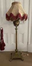 Victorian brass floor for sale  MARKET HARBOROUGH
