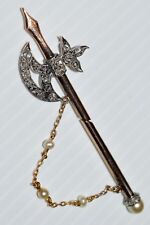 Broche hallebarde diamants d'occasion  Angoulême