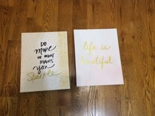 Set canvas wall for sale  Charlotte