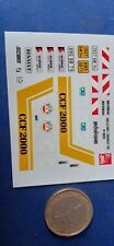 Decalcomanie decals pompier d'occasion  Lillers
