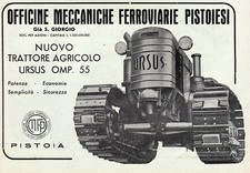 Pubblicita 1954 trattore usato  Biella